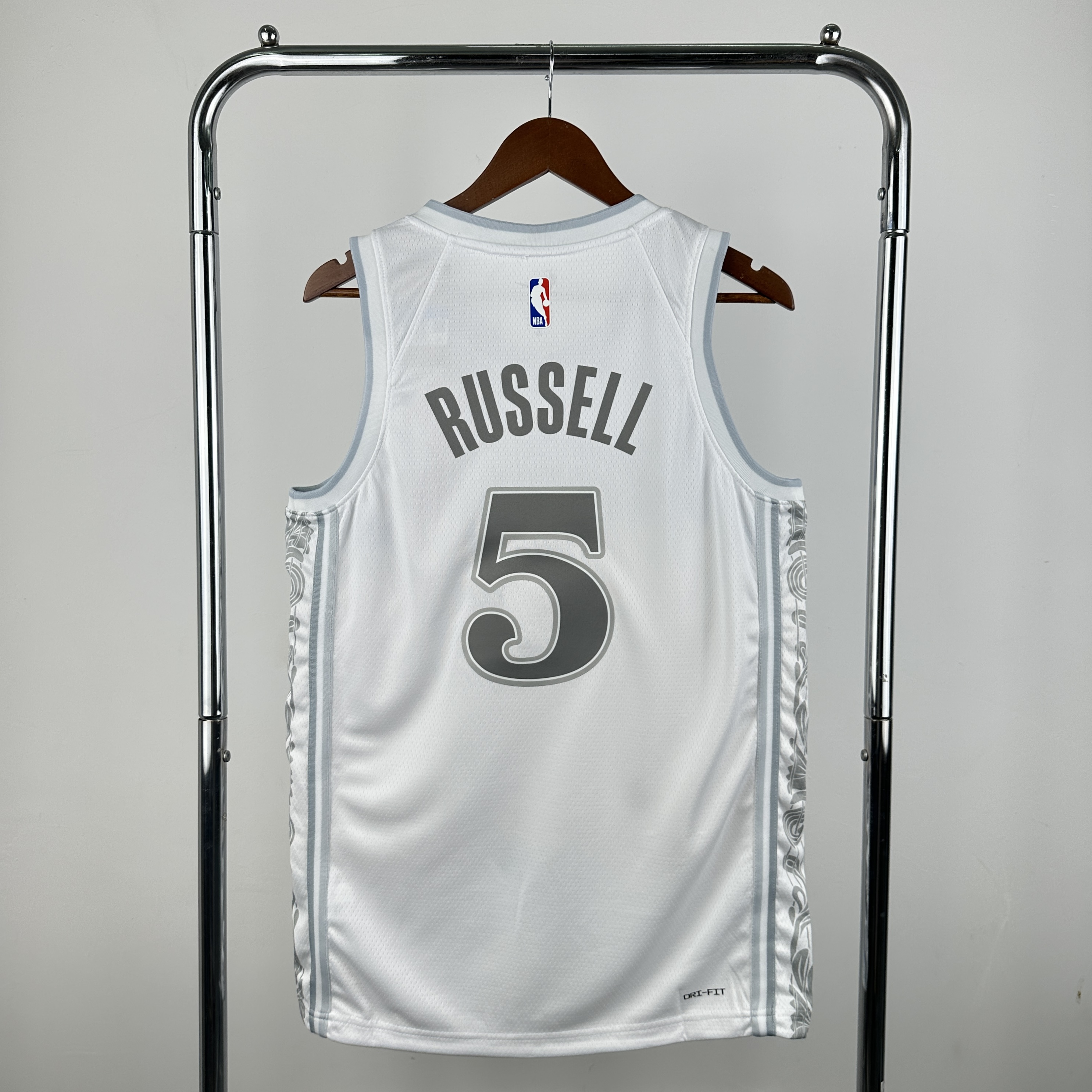 Men Dallas Mavericks 5 white 2025 NBA jersey